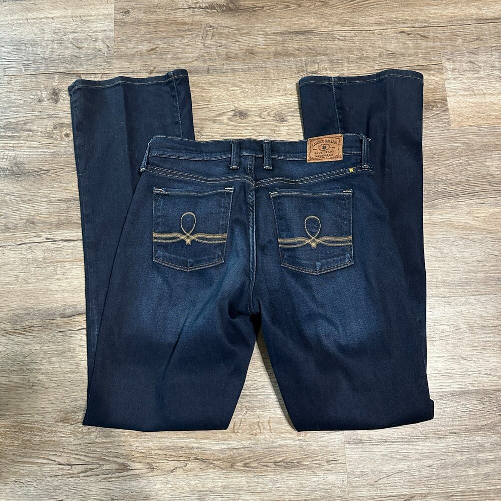 Lucky Brand Sofia Boot Jeans Dark Wash Womens Size 8 / 29 Bootcut